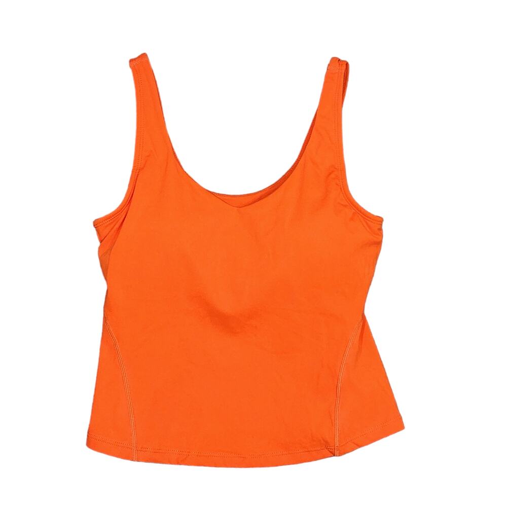 Halara Cropped Tank Top XS Orange